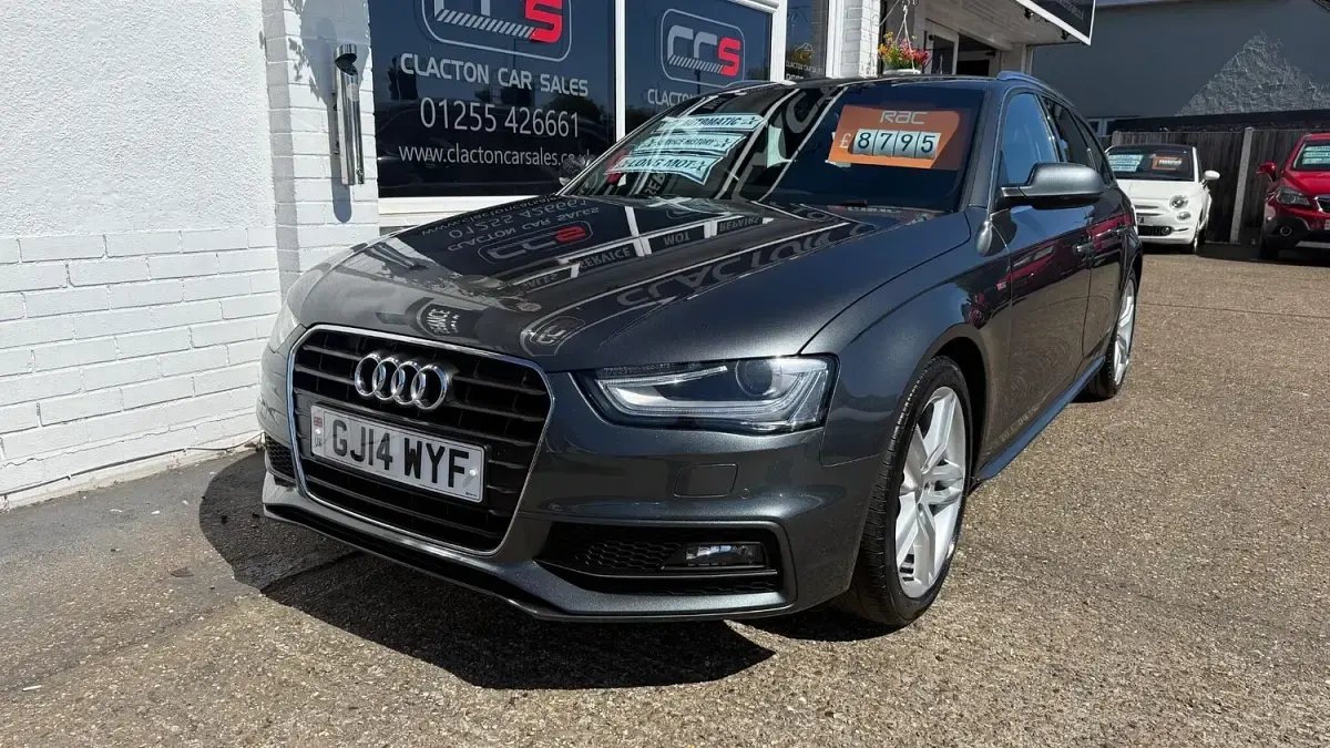 Used Audi A4 S-Line 150 HP (110 kW) 2014 Grey Estate