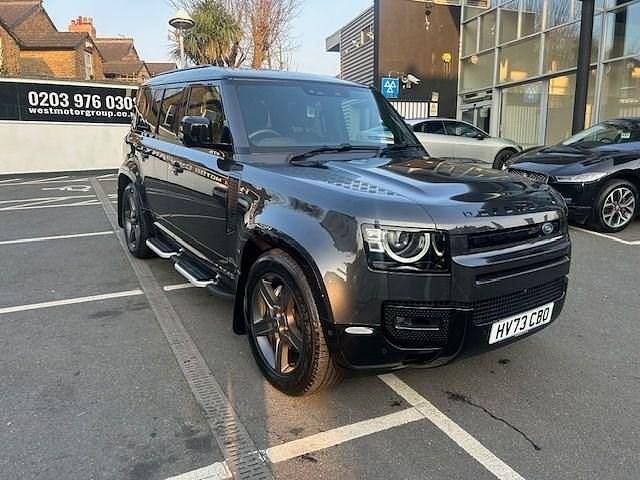 Grey Used 2023 Land Rover Defender HSE Dynamic SUV | £67,495 (Good price) - Image 1/4