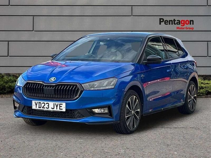 Used Skoda Fabia Monte Carlo 108 HP (79 kW) 2023 Blue Hatchback