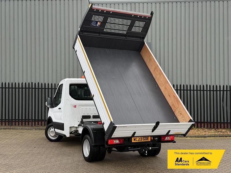 Used Ford Transit S 130 HP (95 kW) 2023 White Cabriolet