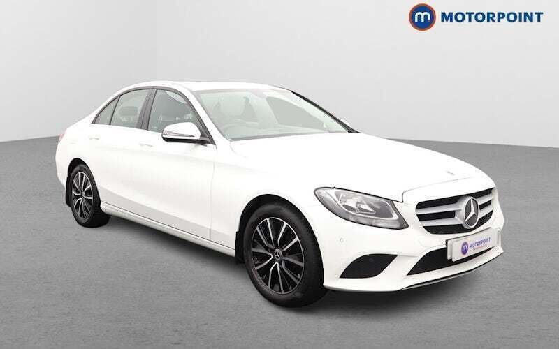 White Used 2021 Mercedes C220 SE Sedan | £17,199 (Super price) - Image 1/4