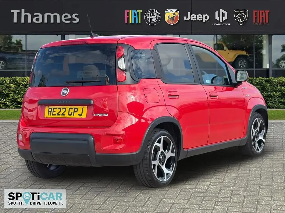 Used Fiat Panda Sport 70 HP (51 kW) 2022 Red Hatchback