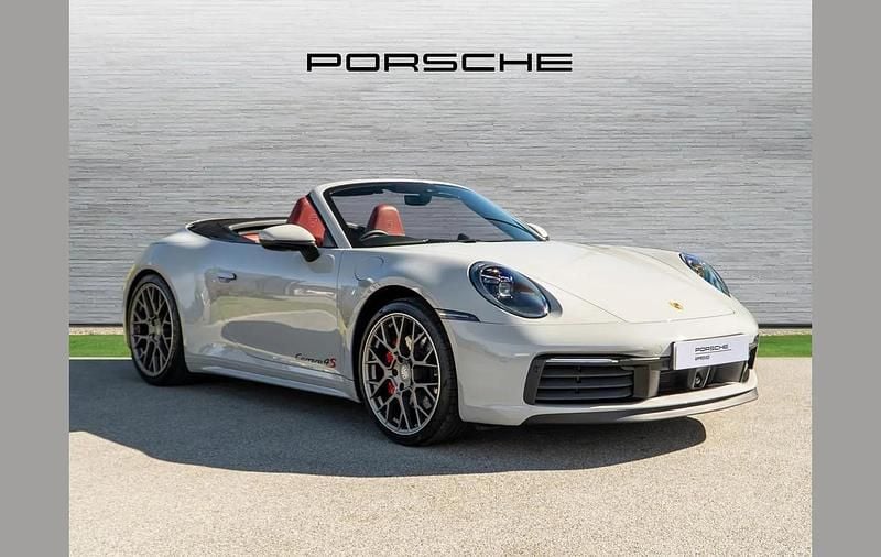 Used Porsche 911 444 HP (326 kW) 2022 Grey Cabriolet