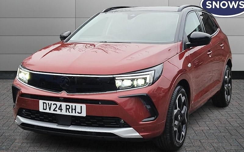 Used Vauxhall Grandland X Ultimate 131 HP (96 kW) 2024 Red SUV
