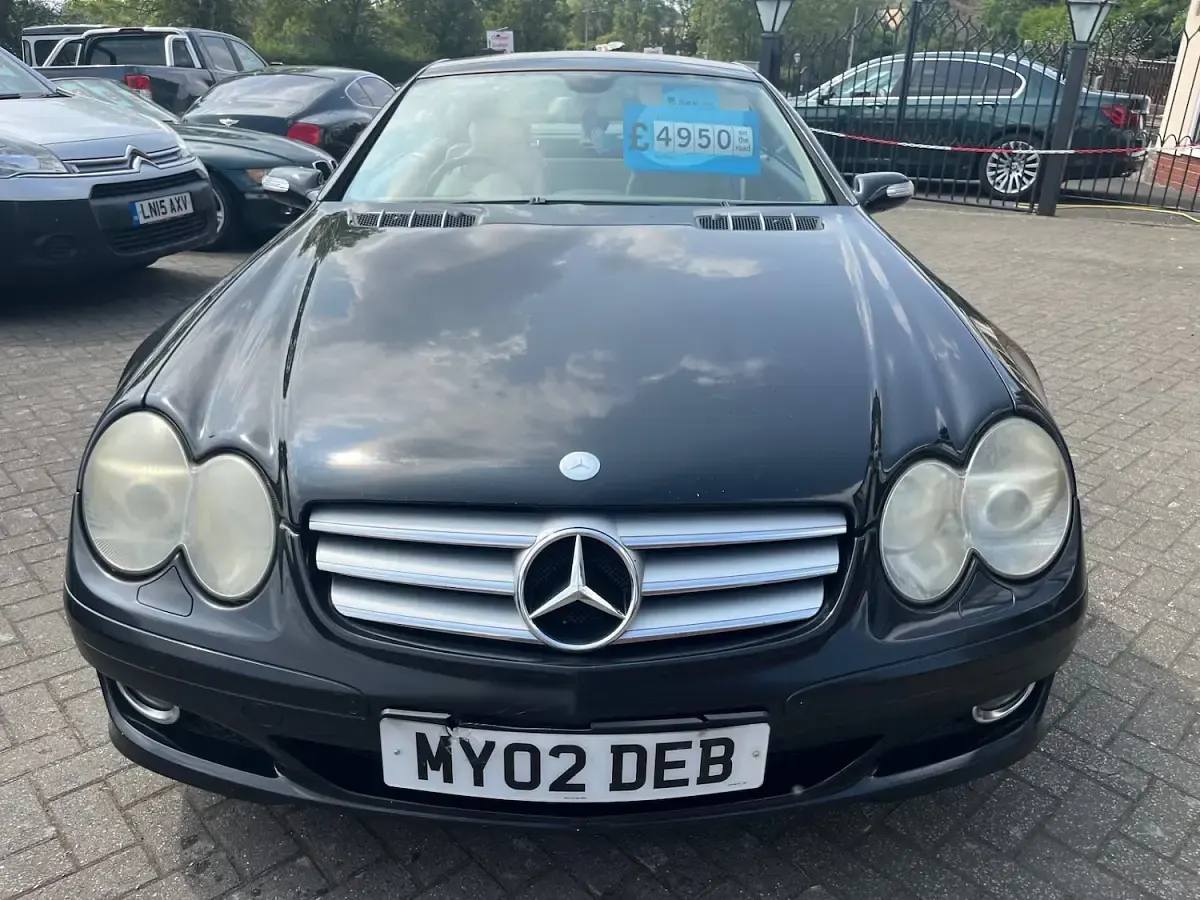 Used Mercedes SL350 272 HP (200 kW) 2007 Black Cabriolet