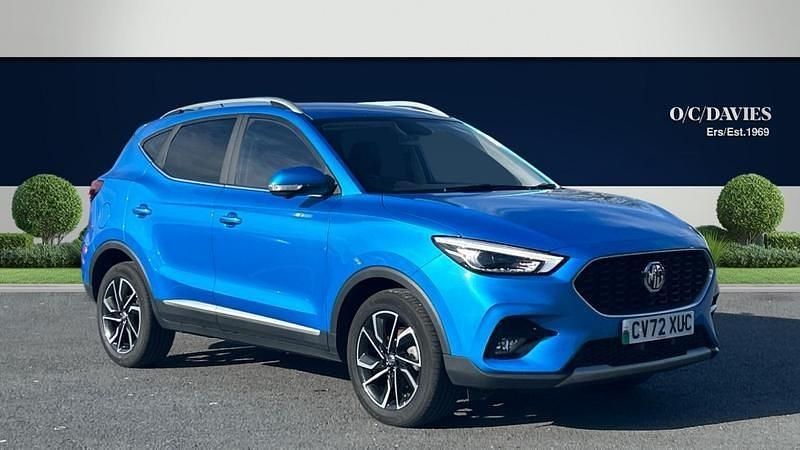 Used MG ZS Exclusive 106 HP (77 kW) 2023 Blue SUV