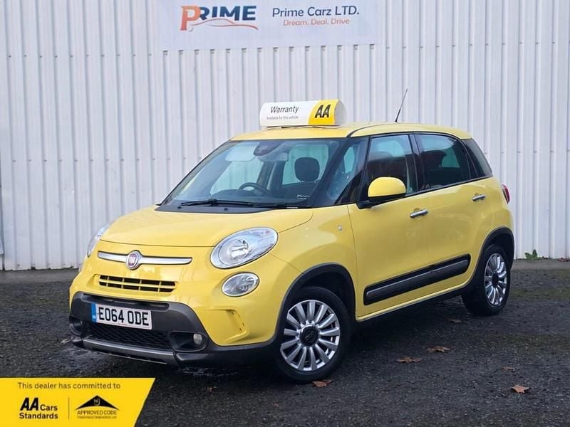 Used Fiat 500L Trekking 2014 Yellow MPV