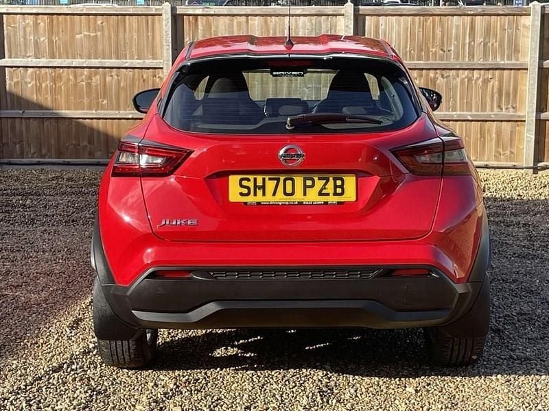 Used Nissan Juke Acenta 117 HP (86 kW) 2020 Red SUV