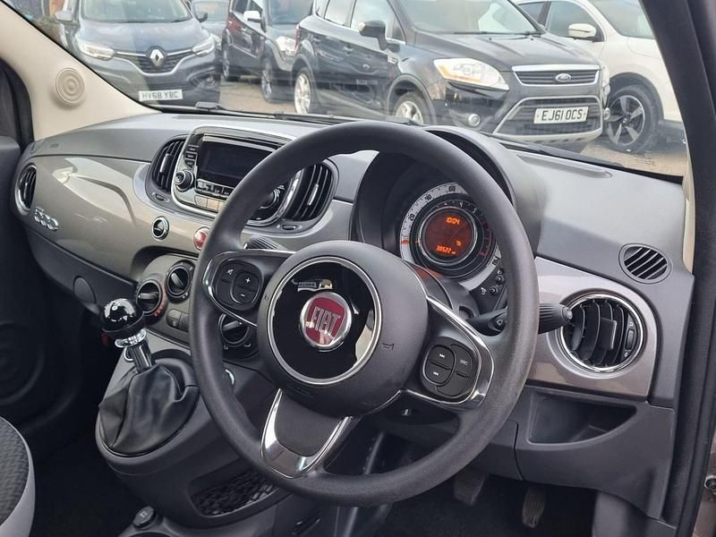 Used Fiat 500 Pop 69 HP (50 kW) 2016 Grey Hatchback