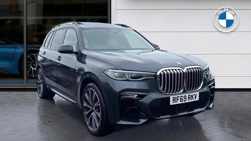 Grey Used 2020 BMW X7 M Sport SUV | £42,995 (Fair price) - Image 1/4