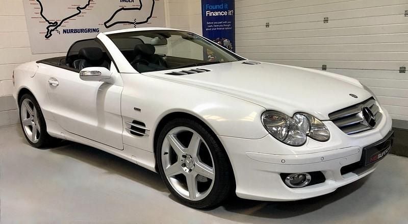 Silver Used 2007 Mercedes SL350 Cabriolet | £7,985 (Fair price) - Image 1/4