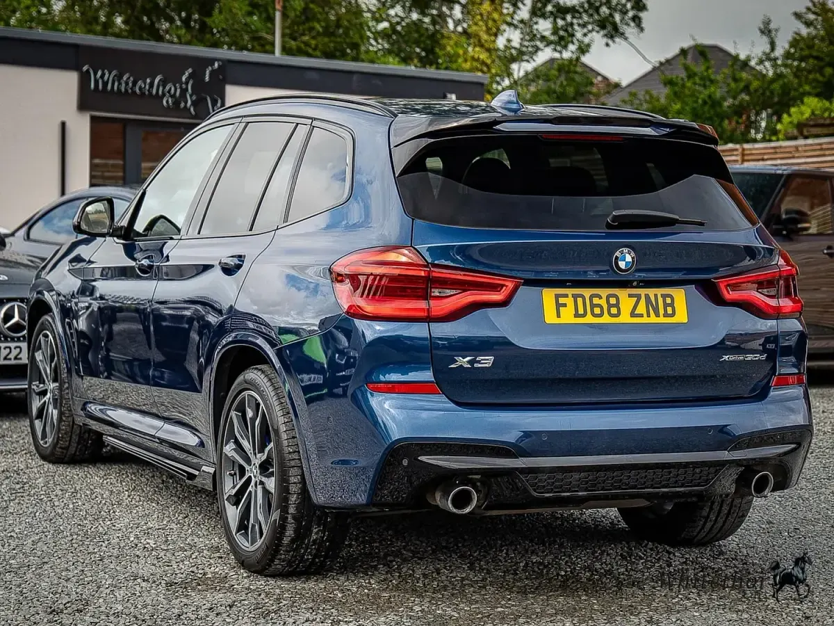 Used BMW X3 M Sport 265 HP (194 kW) 2019 Blue SUV