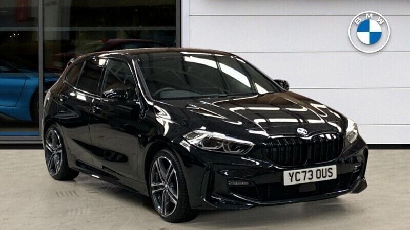 Black Used 2023 BMW 118 M Sport Hatchback | £24,600 (Fair price) - Image 1/4
