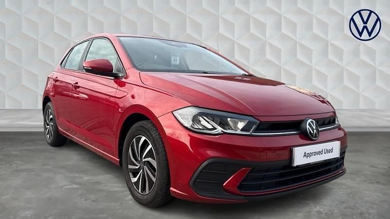Red Used 2023 VW Polo Life Hatchback | £14,600 (Fair price) - Image 1/4