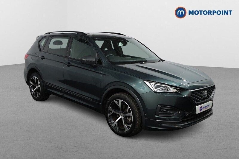 Green Used 2021 Seat Tarraco FR SUV | £23,399 (Fair price) - Image 1/4