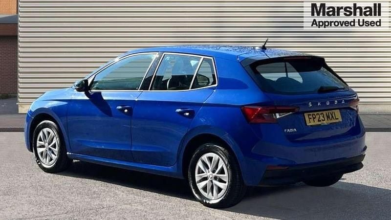 Used Skoda Fabia Comfort 80 HP (58 kW) 2023 Blue Hatchback