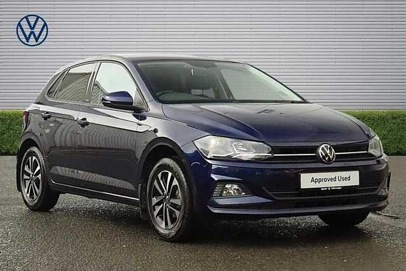 Used VW Polo United 80 HP (58 kW) 2021 Blue Hatchback