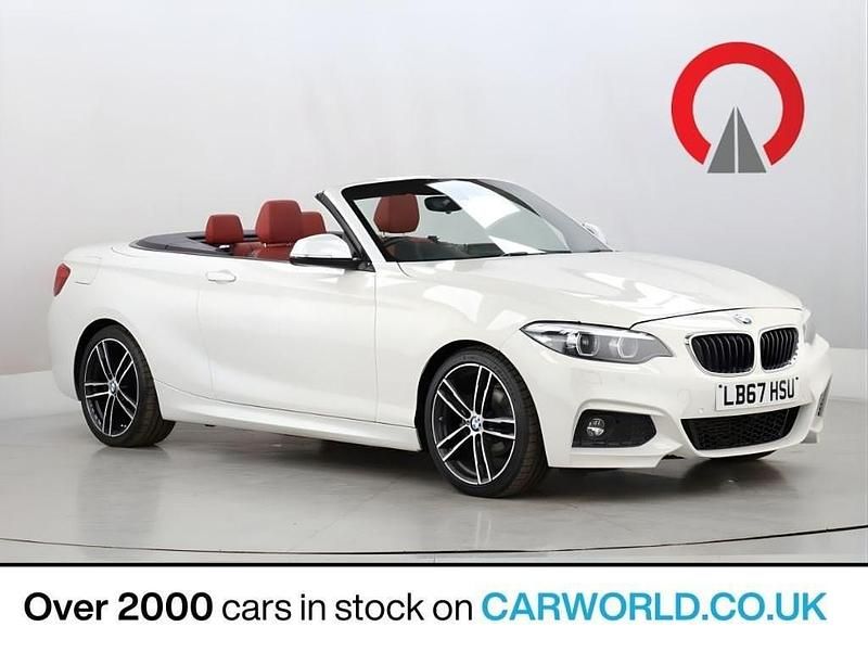 White Used 2017 BMW 218 M Sport Cabriolet | £12,990 (Fair price) - Image 1/4