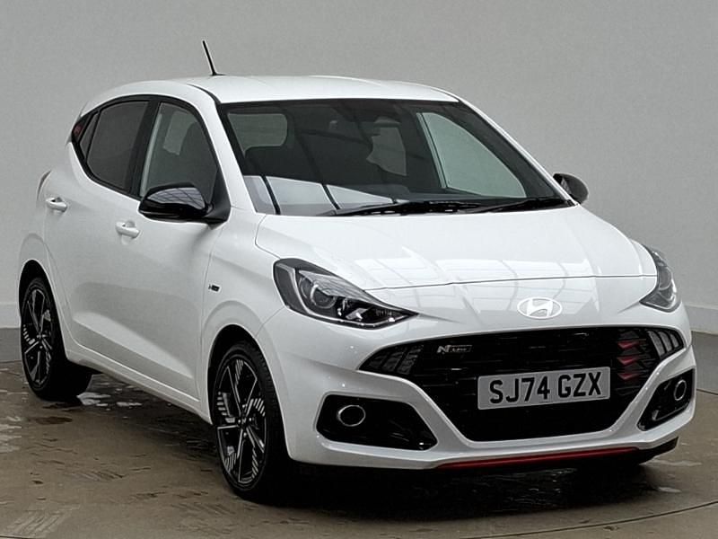 Used Hyundai i10 N Line 2024 White Hatchback