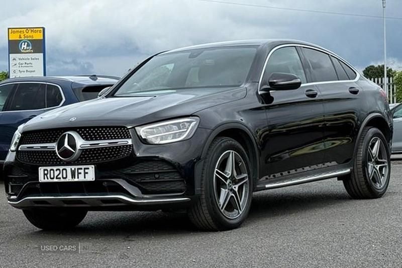 Black Used 2020 Mercedes GLC220 AMG line Coupe | £29,990 (Fair price) - Image 1/1