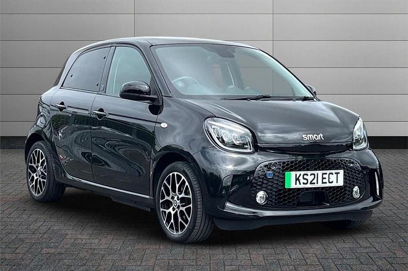 Black Used 2021 Smart ForFour Electric Drive Exclusive Hatchback | £8,750 (Fair price) - Image 1/4