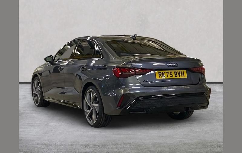 Used Audi A3 Black Edition 150 HP (110 kW) 2025 Grey Sedan