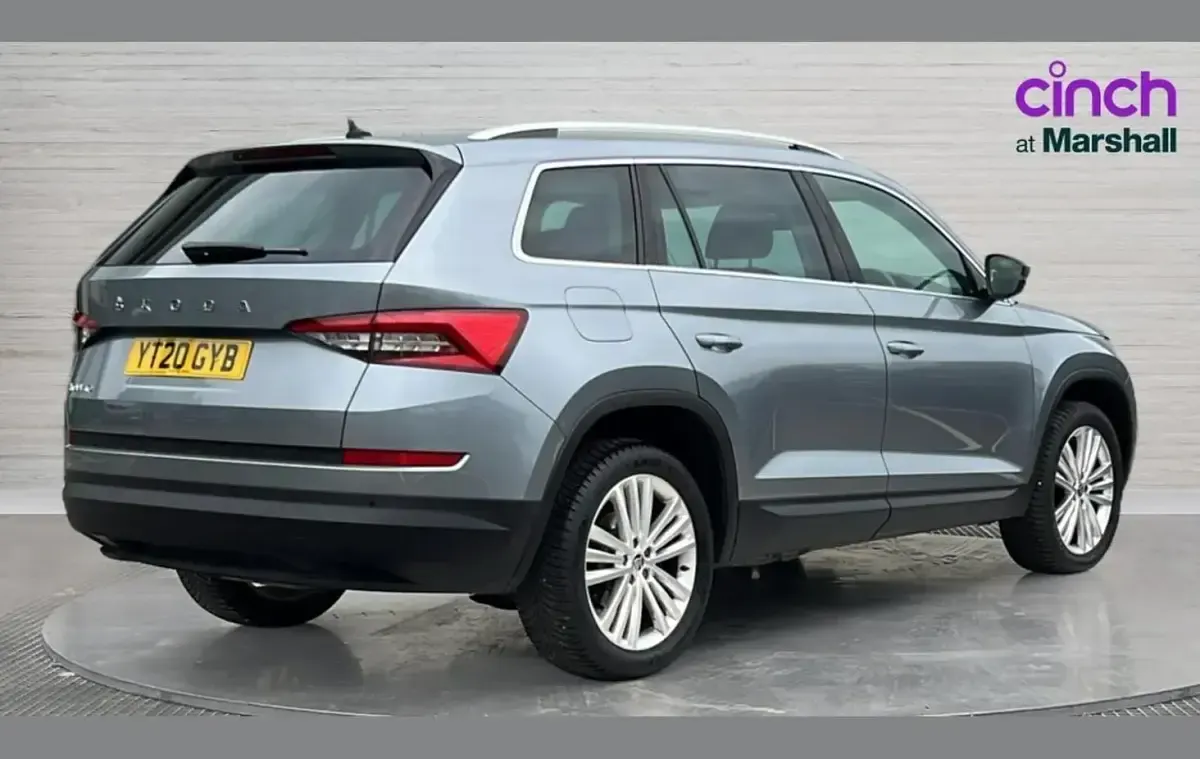 Used Skoda Kodiaq 150 HP (110 kW) 2020 Grey SUV