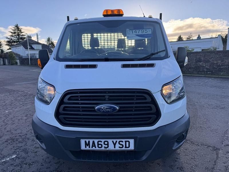 Used Ford Transit Premium 130 HP (95 kW) 2019 White Cabriolet