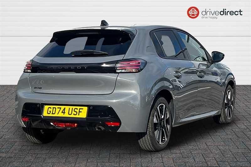 Used Peugeot 208 Allure 100 HP (73 kW) 2025 Grey Hatchback