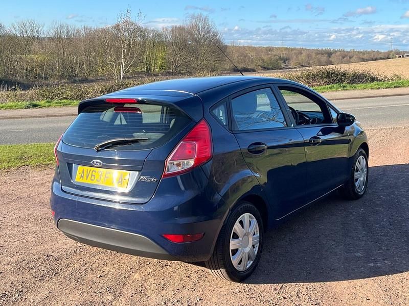 Used Ford Fiesta Style 82 HP (60 kW) 2013 Blue Hatchback