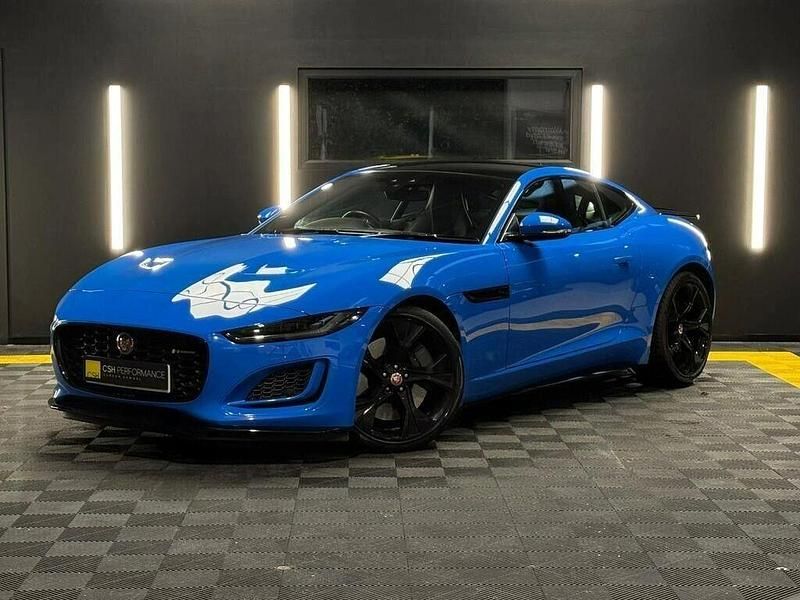Blue Used 2021 Jaguar F-Type Supercharged Coupe | £46,495 (Fair price) - Image 1/4