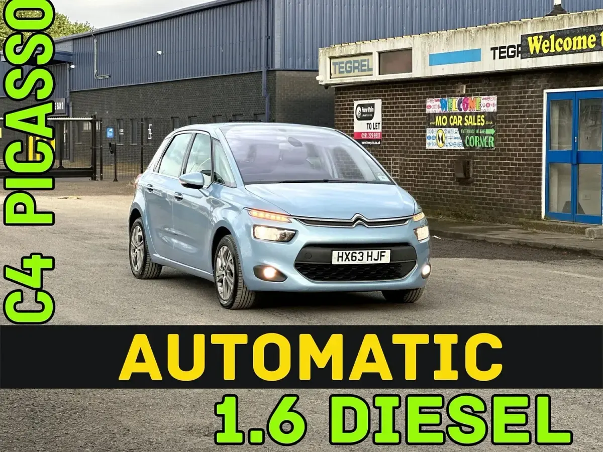 Used Citroën C4 Picasso Exclusive 115 HP (84 kW) 2013 Blue MPV