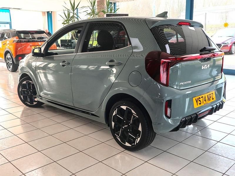 Used Kia Picanto GT-Line S 77 HP (56 kW) 2024 Green Hatchback