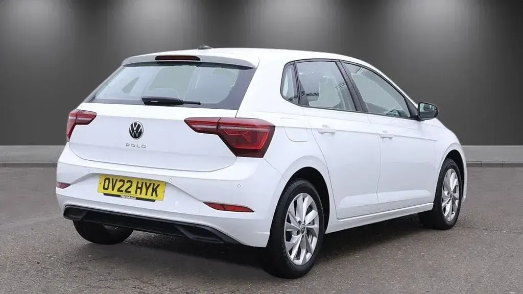 Used VW Polo Style 95 HP (69 kW) 2022 White Hatchback
