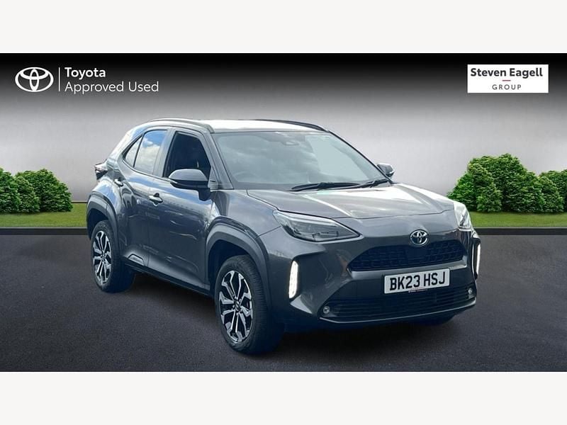 Grey Used 2023 Toyota Yaris Hybrid Design Hatchback | £20,995 (A bit pricey) - Image 1/3