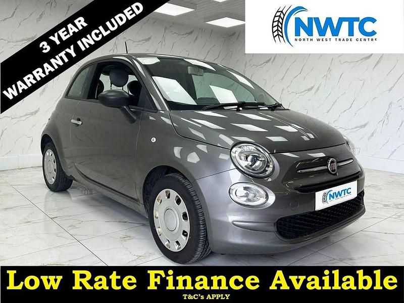 Grey Used 2017 Fiat 500 Pop Hatchback | £5,395 (Fair price) - Image 1/4