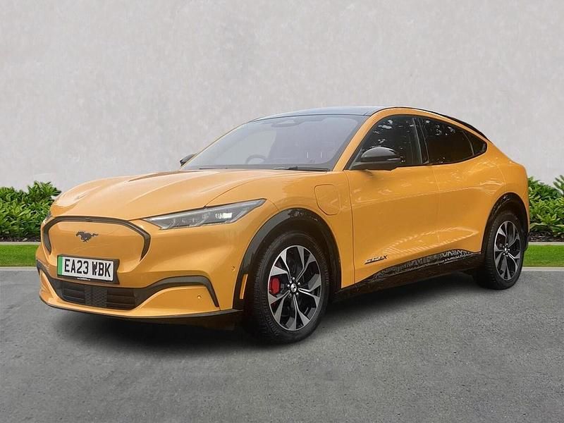 Used Ford Mustang Extended Range 351 HP (258 kW) 2023 Orange Hatchback