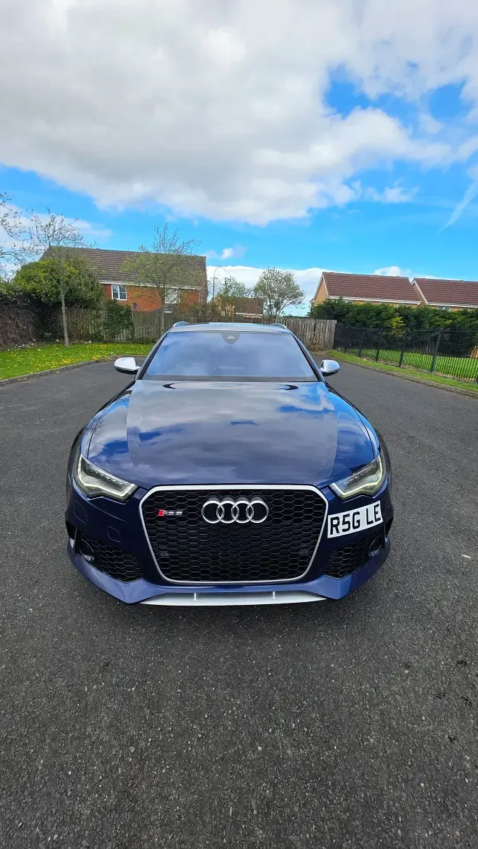 Used Audi RS6 Performance 560 HP (411 kW) 2013 Blue Estate