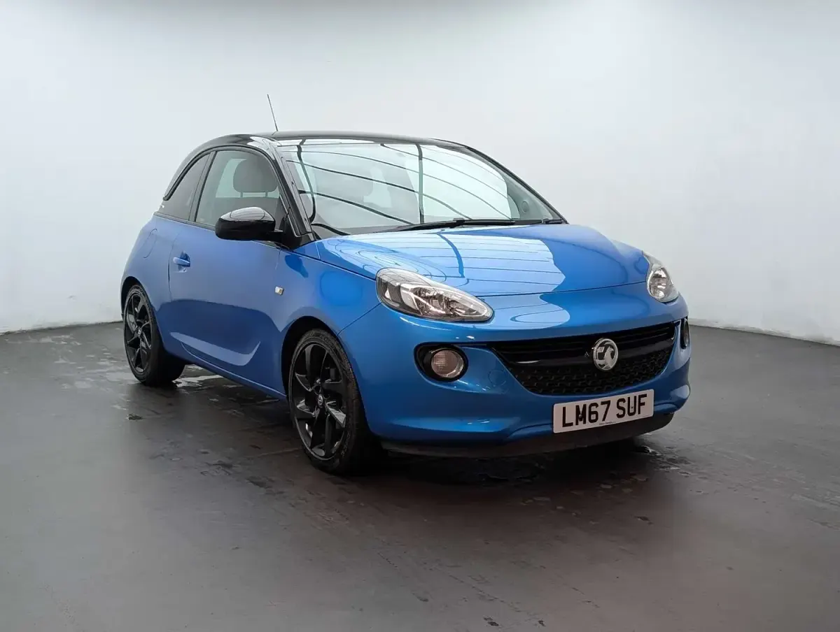 Used Vauxhall Adam 70 HP (51 kW) 2017 Blue Hatchback