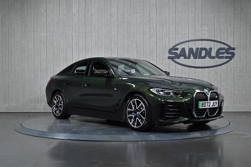 Green Used 2022 BMW i4 M Sport Sedan | £23,999 (Good price) - Image 1/4