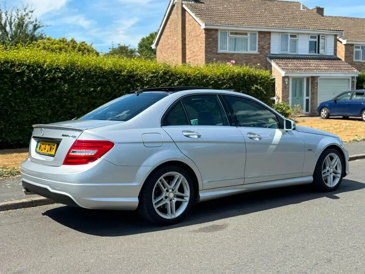 Used Mercedes C220 Sport Edition 170 HP (125 kW) 2014 Silver Sedan