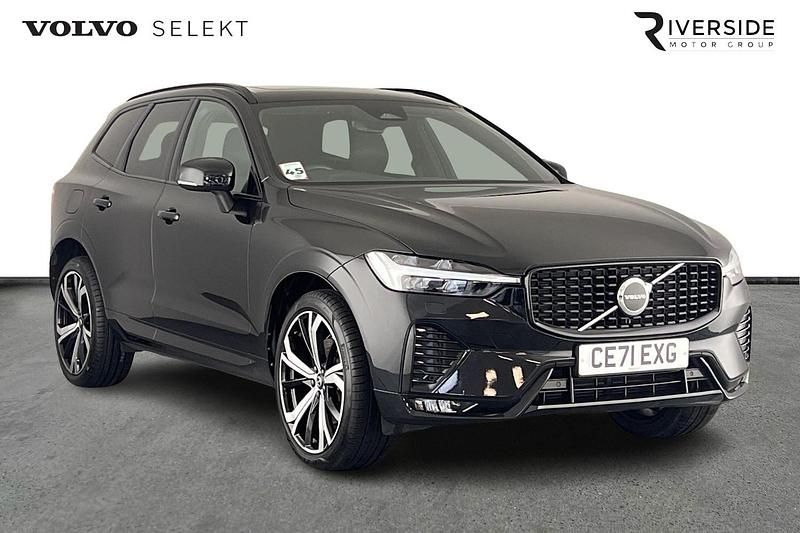 Black Used 2021 Volvo XC60 R-Design SUV | £28,690 (Fair price) - Image 1/4