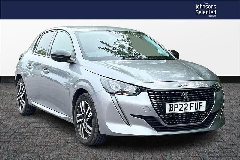 Grey Used 2022 Peugeot 208 Allure Premium Hatchback | £13,185 (Fair price) - Image 1/4