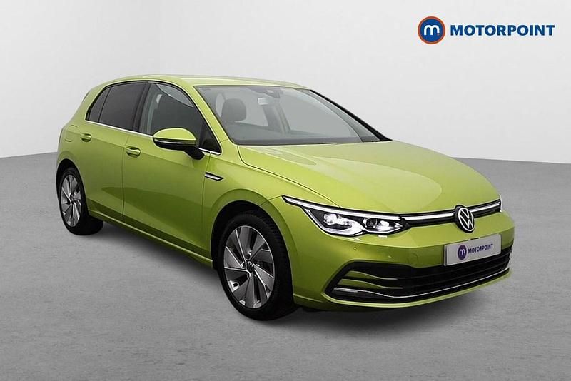 Used VW Golf VII Style 2020 Yellow Hatchback