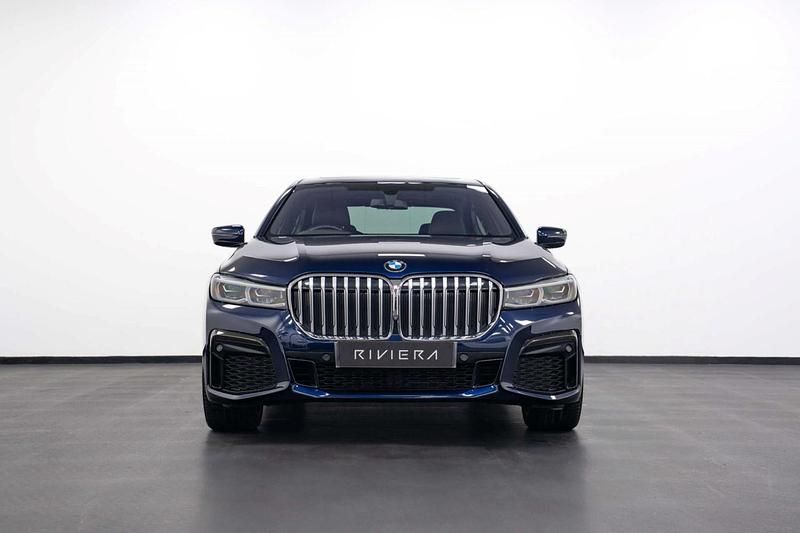 Used BMW 740L M Sport 2021 Blue Sedan