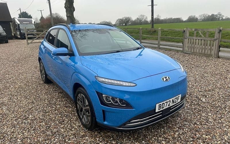 Used Hyundai Kona Premium 150 kW (204 HP) 2022 Blue SUV