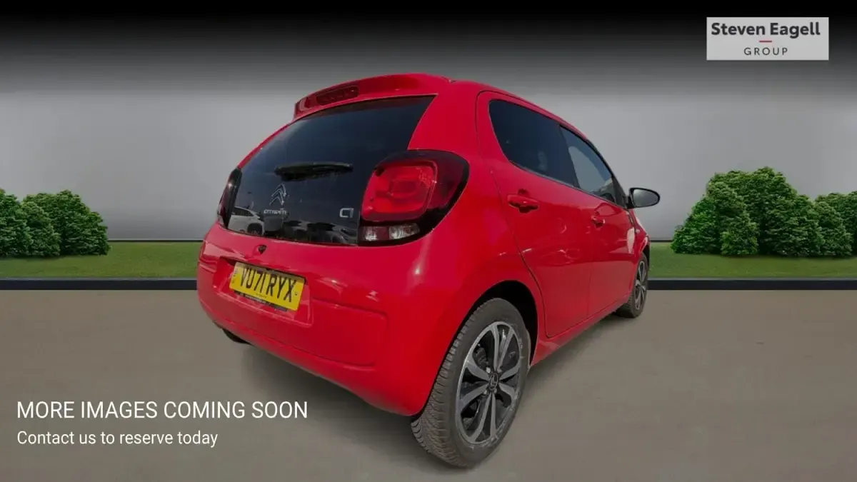 Usado Citroën C1 Shine 2021 Vermelho Citadino