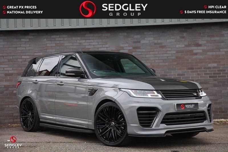 Used Land Rover Range Rover Sport SVR 2019 Black SUV