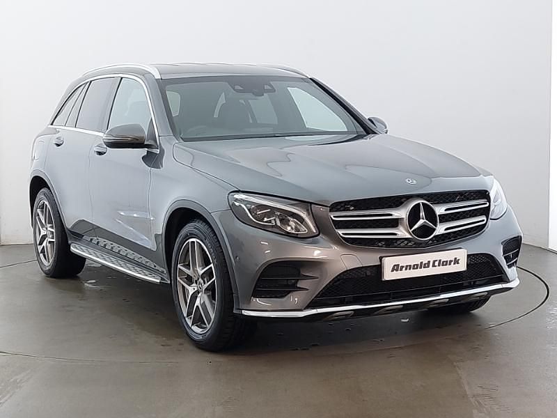 Grey Used 2017 Mercedes GLC220 AMG line SUV | £19,498 (Fair price) - Image 1/4