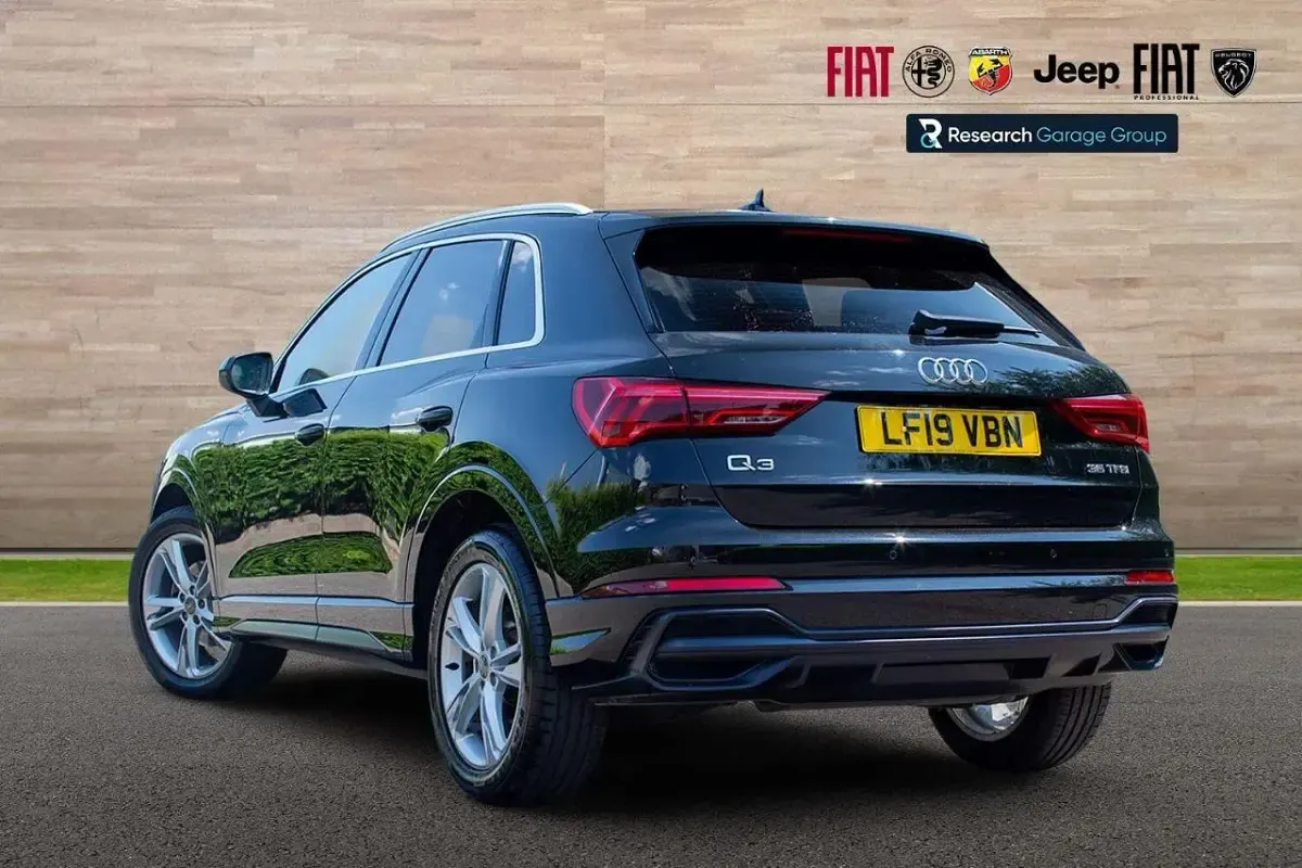 Used Audi Q3 S-Line 148 HP (108 kW) 2019 Black SUV